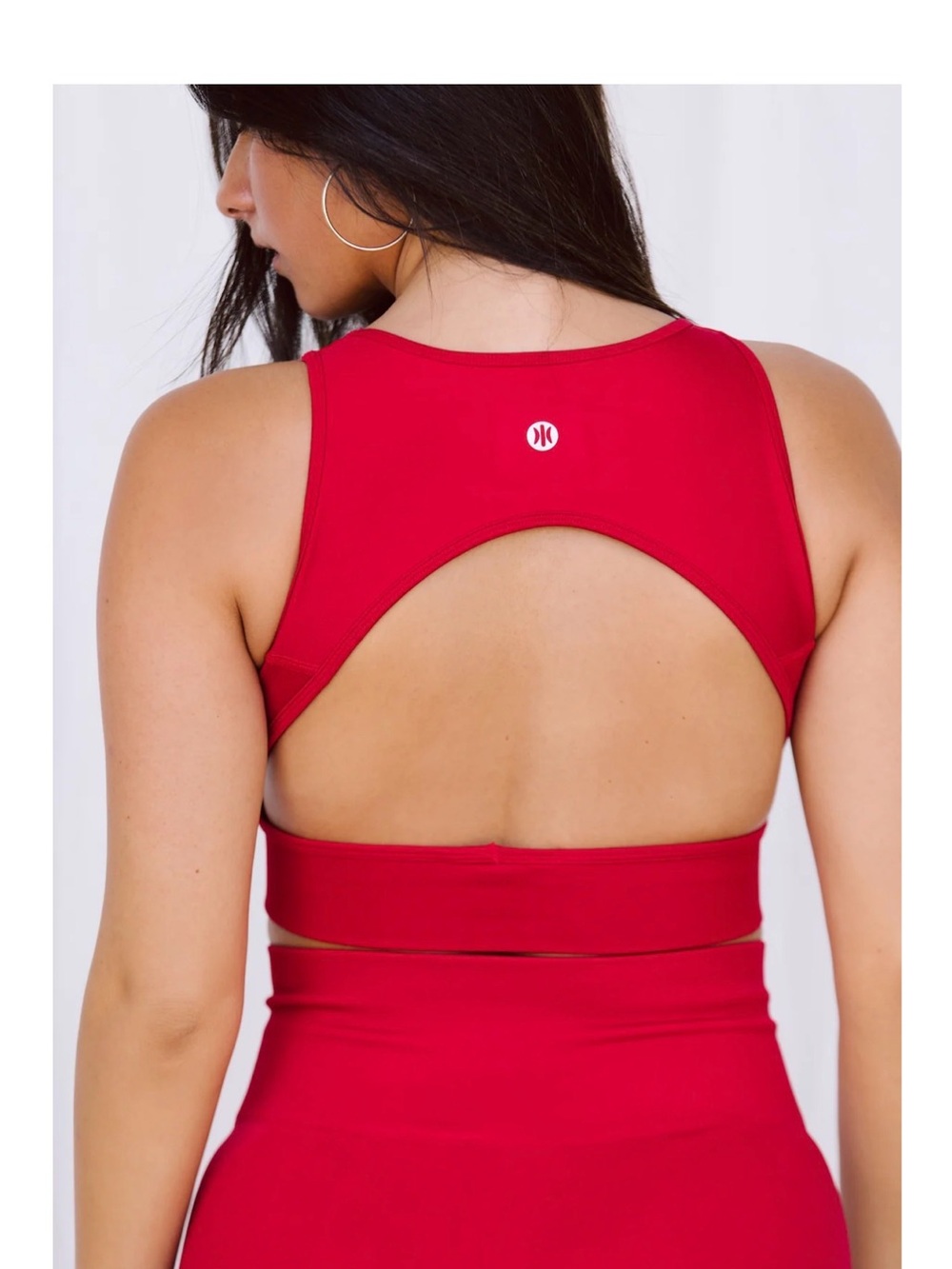 Astoria VELOCITY Seamless Sports Crop - Cherry /L